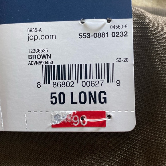 Stafford classic fit 2 piece suit NWT - Picture 13 of 14